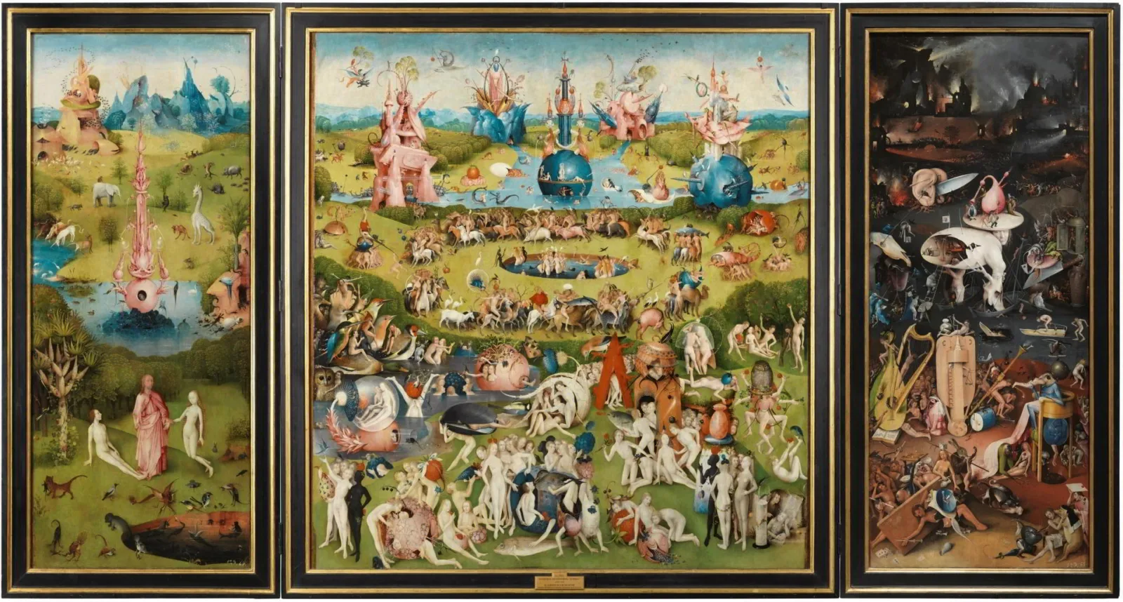 "El Jardín de las Delicias" de Hieronymus Bosch (El Bosco)