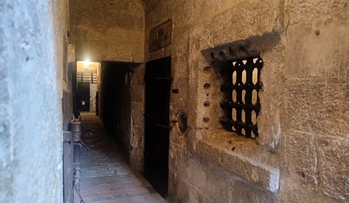 Pasillo de la cárcel del Palacio Ducal de Venecia
