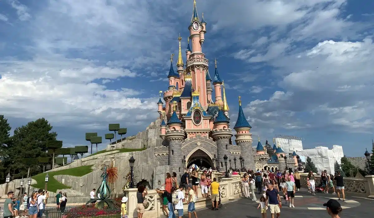 Vista panorámica de disneyland-paris