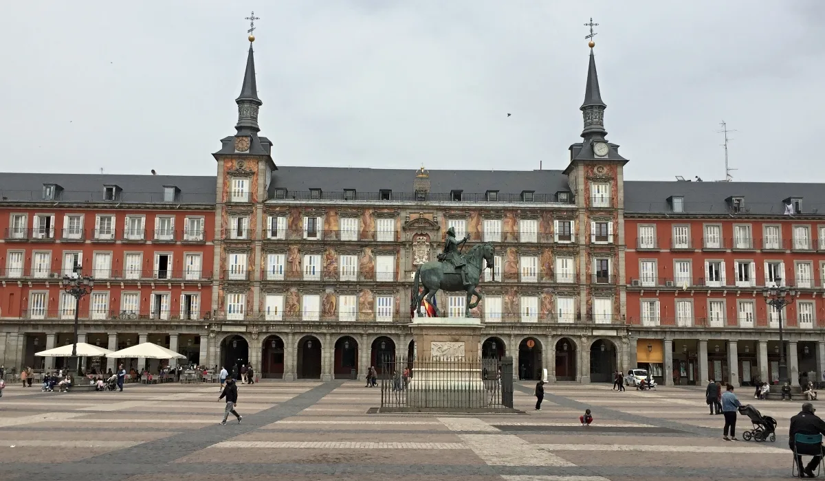 Primera vez en Madrid, Plaza Mayor