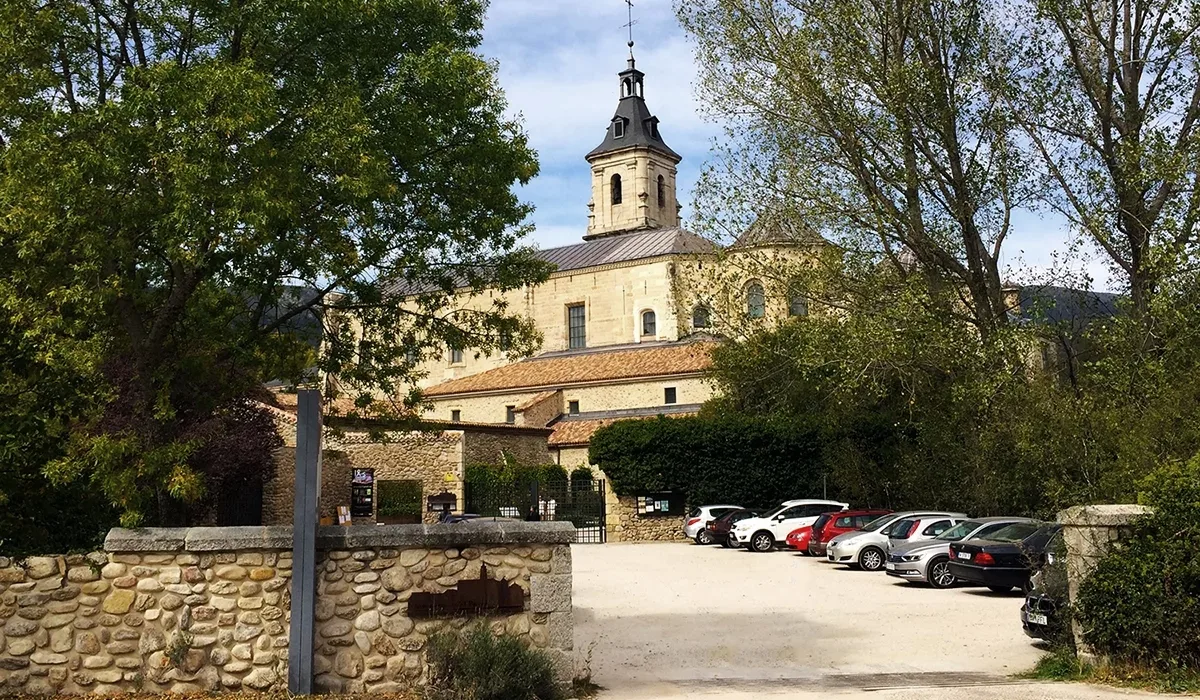 Vista panorámica del Real Monasterio Santa María de El Paular